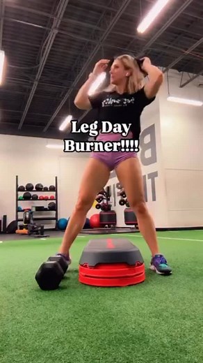 🔥🔥🔥Leg Burner! Either post lifting or if you only have a moment to move today: try this…stay low! I did 4 rounds with a 40lb dumbbell. The gams were lit up! For my full training programs download my app for 7-days free @salttrainingapp Gym: @goldsgymcharlestonsc #funfitness #legday #legburner #legburn #exerciseoftheday #quickworkout #movetoday #stronglegs | Jenny Fisher Fitness