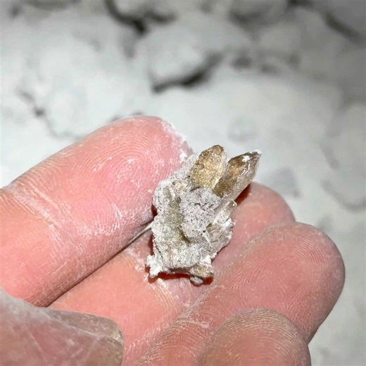 50K views · 1.6K reactions | We climbed a treacherous mountain to find these beautiful TOPAZ and RED BERYL!!! DO NOT ATTEMPT TO CLIMB THIS YOURSELF! | The Crystal Collector | Facebook