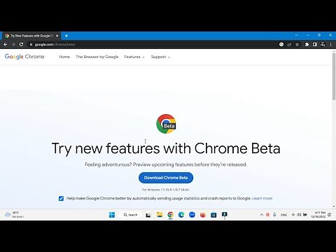 Download & Install Google Chrome Beta Version 109.0.5414.46 NEW 2022