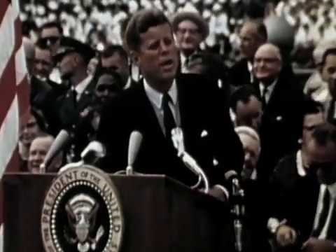 Archive Clip: JFK at Rice University, Sept. 12, 1962 - "We choose to go to the Moon"