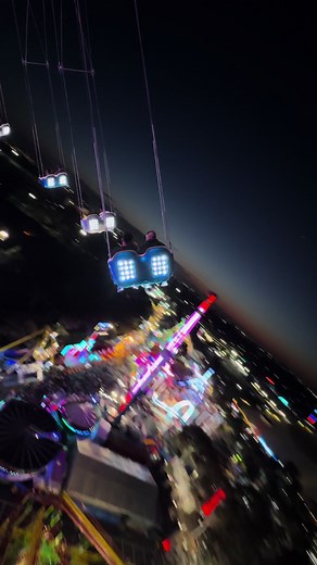 Experience Unmatched After Dark Vibes on Australia's Tallest Chain Swing