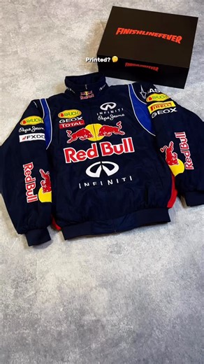 Finishlinefever - Vintage Racing Jackets | Printed? 🤔 No. All of our jackets are embroidered with top quality fabric. Available in bio 📦 #Redbull #Redbullracing #F1 #Formula1 #Cars... | Instagram