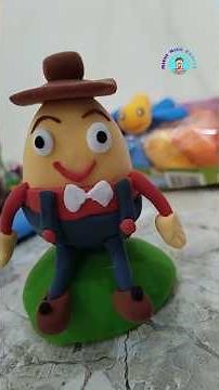 “Easy Humpty Dumpty Clay Tutorial | Easy Clay Craft for Beginners #HumptyDumpty #ClayArt #diy