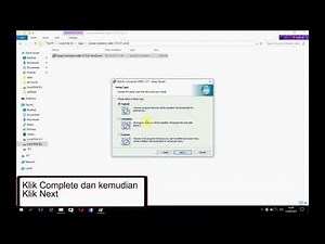 cara install mysql connector odbc pada windows