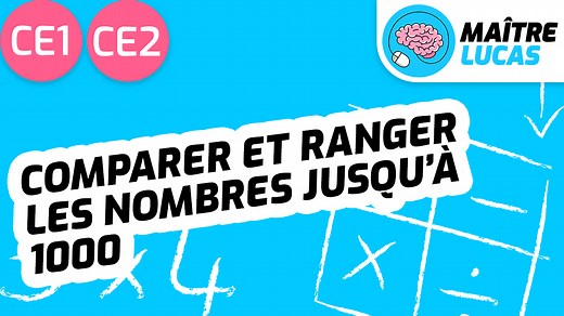 Comparer et ranger les nombres jusqu'à 999