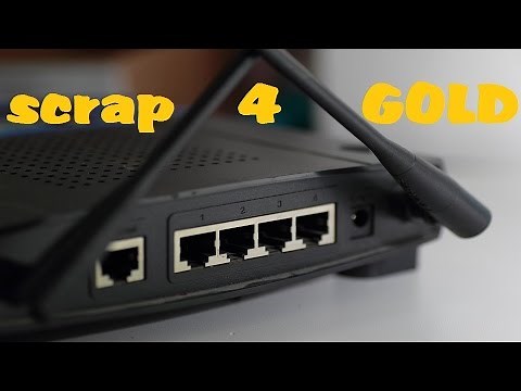 Scrapping A Router For Precious Metals