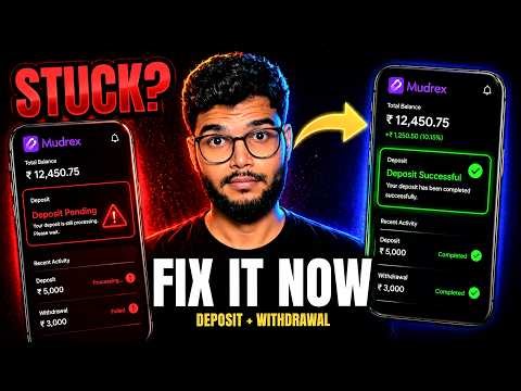 Mudrex Deposit and Withdrawal Failed SOLUTION (Step-by-Step)