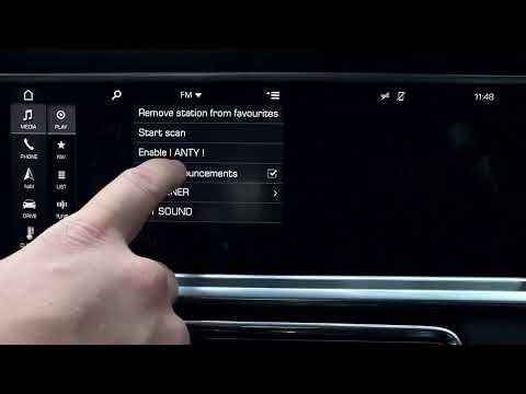 Comment activer ou désactiver les annonces de circulation (TA) sur PORSCHE Panamera 4S