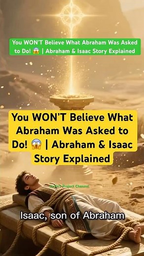 You WON’T Believe What Abraham Was Asked to Do! 😱 | Abraham & Isaac Story Explained