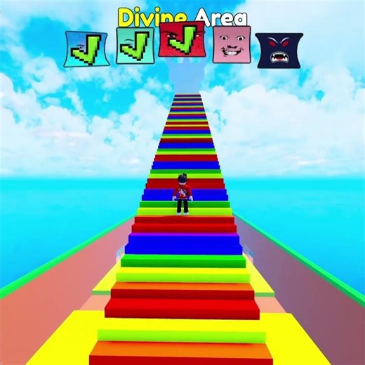 Climb the Ramp VS Tsunami 🌊 #roblox