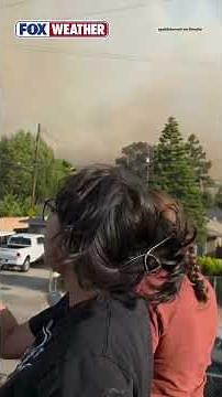 Watch: Air Tankers Drop Water On Bain Fire In California's Riverside County