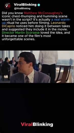 Matthew McConaughey's Most Iconic Scene #TheWolfOfWallStreet #MatthewMcConaughey #LeonardoDiCaprio