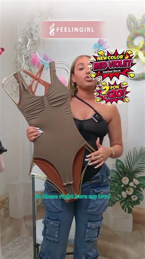 FeelinGirl Plus Size High Cut One Piece Swimsuit