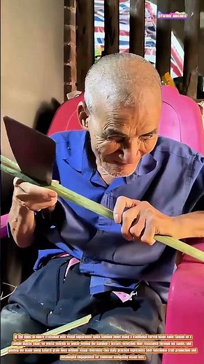 The Art of Bamboo Splitting by Touch