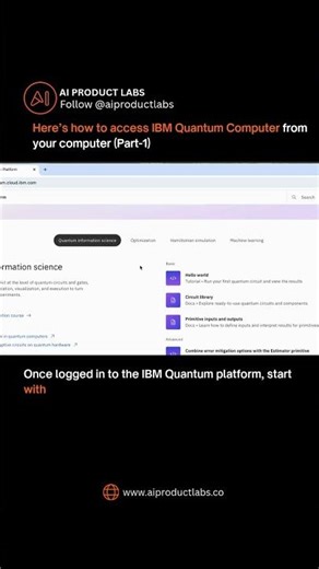 IBM Quantum Computer from your computer (Part-1)