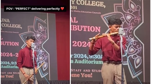 Karnataka student's ‘Perfect’ flute rendition of Ed Sheeran's hit song is viral. Video