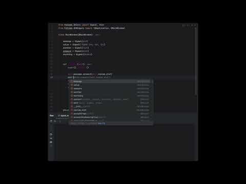 Python PySide6 - Signals a doporuceni knihy GUI pro PySide6 - v Cestine / Anglictine