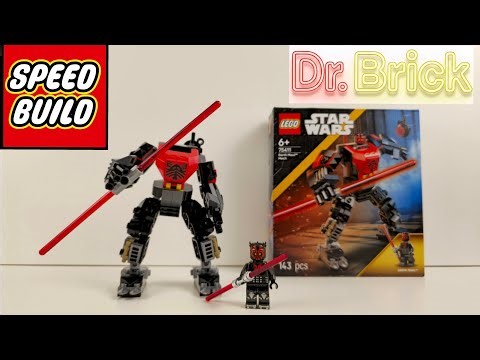 LEGO Star Wars 75411 Darth Maul Mech - SPEED BUILD