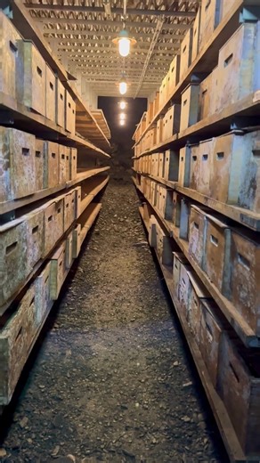 Matured in darkness. Destined to shine ✨ Rock Star, our award-winning vintage cave-aged Cheddar, finishes its maturation within the slate caverns of Llechwedd at Blaenau Ffestiniog, surrounded by the mountains of Snowdonia. The underground conditions give it a rich, complex flavour: smooth, creamy, with the occasional crystal crunch. It’s a cheese that takes centre stage on any cheeseboard. Discover more about Rock Star’s story via the link in bio. #SnowdoniaCheese #CaveAgedCheddar #BTS #WelshCh