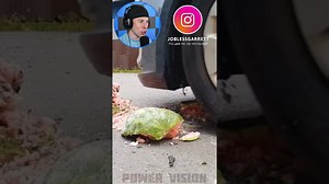 Car experiments involving watermelons and impact tests