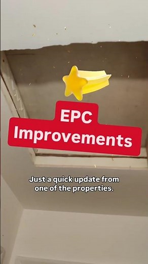 Loft hatch repair after EPC Improvement.
