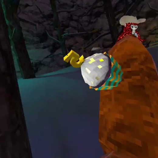 I made her slide on the snow #gorillatag #gtag #g4g #vr #phonk