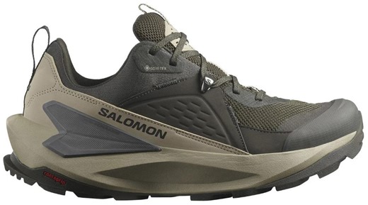 Size 8.5 - Salomon Elixir GORE-TEX Peat Vintage Khaki for sale online | eBay