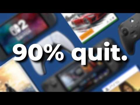 Why Most Gamers Don't Finish Games