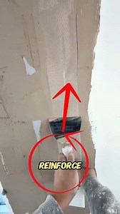 Perfect Drywall Joint Repair Using Fiberglass Mesh Tape – Smooth Wall Finishing Technique. #Drywall #repair #fiberglass #construction #diy | Wow Jexxy