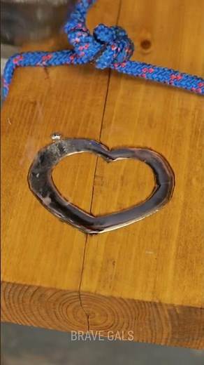 Creative Wood Repair with Liquid Metal Art ✨ #LiquidMetal