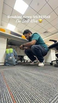 Breaking News: It’s FRIDAY & I’m Still Alive 😂 | Life of Software Developer 🧑‍💻