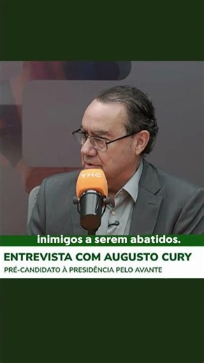 Brazil is sick, says Cury #augustocury