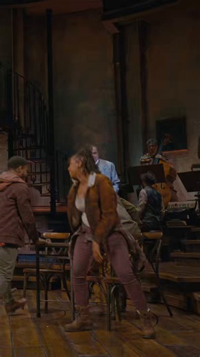 It's an old song, but we're gonna sing it again. 🌹 Clive Rowe, Marley Fenton, Bethany Antonia and the Year 3 cast of #HadestownUK perform ‘Road to Hell’