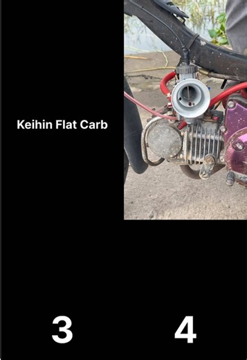 CWK Keihin Flat Carb vs. Rounded Carb: Full Throttle Performance