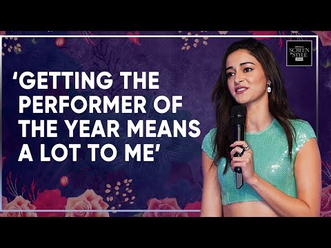 Ananya Panday gets ‘Most Stylish Performer of the Year’ at Pinkvilla Screen and Style Icons Awards