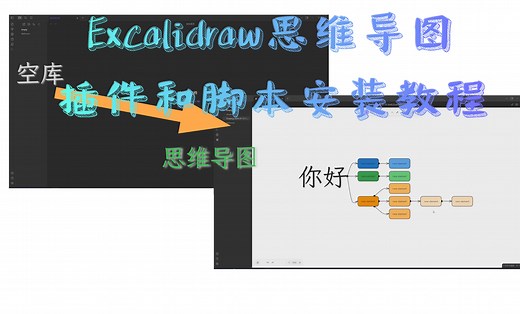 Obsidian Excalidraw思维导图 -- 插件和脚本安装与设置