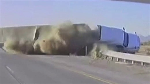Semitruck Crashes Into Oncoming Traffic in California, Killing 2