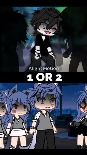 [1 OR 2] EMOTIONS (😂) #gacha #gachameme #gachalife #gachalifememe #gachatrend #gachalife2