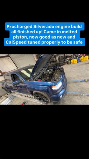 Calspeed Performance on Instagram: "Another engine repair / build all finished up. We had never seen this truck before, another shop did the work and tuning. See last picture for melted piston. We rebuilt engine, found it was too lean not enough fuel in boost on dyno. Fully dyno tuned and now ready to go home with 500 rear wheel horsepower."
