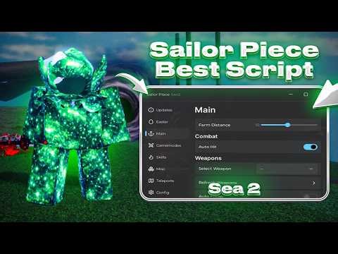 Sailor Piece Script [NO KEY] Gui - Auto Farm, SEA 2 Update, Auto EGGS FULL, Auto Bosses & MORE!