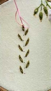 simple floral hand embroidery tricks for beginners