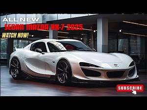 UNVEILING THE 2025 MAZDA RX-7: THE RETURN OF A LEGEND