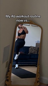 Some people naturally have thick abs and don’t need to train them much for definition. Others (like me!) need to actually build that muscle for it to show. 👀 Yes, I lost the fat & healed my DR first… but as I got leaner, I still had no ab definition until I started adding heavy ab workouts. That’s when the lines finally popped. ✨ If you’re not seeing the results you want, give this a try! 🏋🏼‍♀️🔥 | Get Fit With Julia