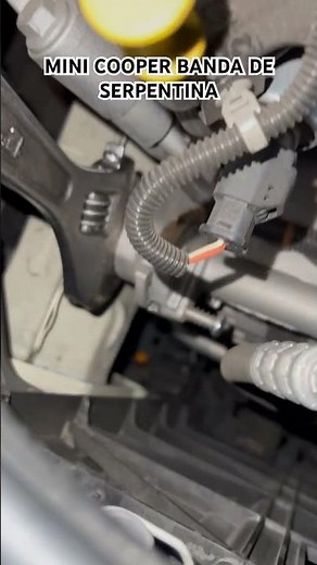 MINI COOPER 2012 SERPENTINE BELT REPLACEMENT