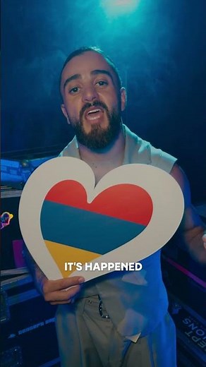 SIMÓN searches for the right words after a big day of rehearsals 🫶🏻 | #Eurovision2026