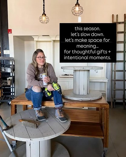 this holiday season, we’re choosing intention over excess. small shops like ours aren’t just places to buy things— they’re pieces of a community’s heartbeat. when you choose local, you help keep makers creating, doors open, main streets alive. thank you for slowing down with us. for showing up. for choosing small. {the foundry is open wednesday 10-3. thursday friday 10–5. saturday 10–4.} #shoplocal #thefoundryminot #communitymatters #intentionalgifting | The Foundry