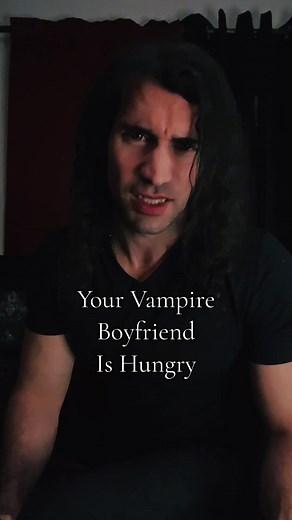 Your Vampire Boyfriend: First Feeding With Fake Blood