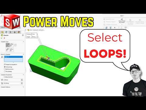 Do you use SELECT LOOPS in SolidWorks?? - What is it and how it works