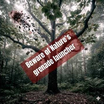 This Tree is a Literal Landmine! 💣