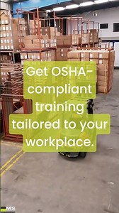Forklift safety training on-site | MS Equipment | #shorts